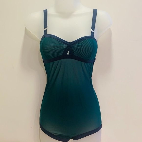 NWOT Solstice Intimates Forest Mesh Bodysuit